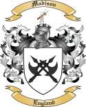 Madison Family Crest from England2
