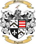 Madison Family Crest from England