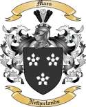 Maes Family Crest from Netherlands