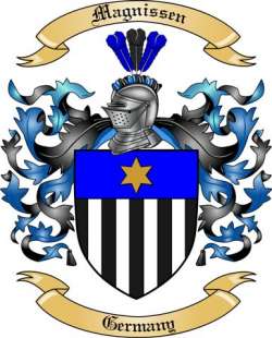 Magnissen Family Crest from Germany