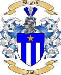 Magretti Family Crest from Italy