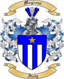 Magroni Family Crest from Italy