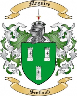 Maguire Family Crest from Scotland