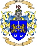 Maher Family Crest from Ireland