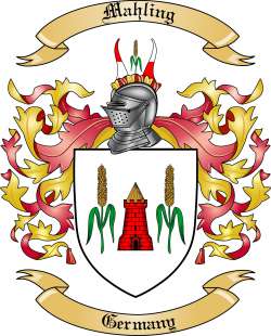 Mahling Family Crest from Germany