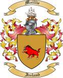 Maillie Family Crest from Ireland