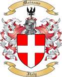 Maisano Family Crest from Italy