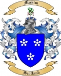 Makim Family Crest from Scotland
