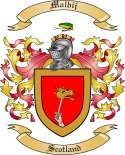 Malbij Family Crest from Scotland
