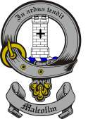 Malcollm Family Crest from Scotland2