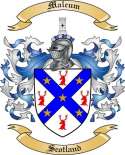 Malcum Family Crest from Scotland