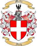 Malfa Family Crest from Italy