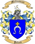 Malinowski Family Crest from Poland