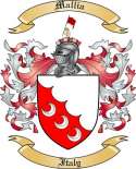 Mallia Family Crest from Italy