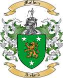 Mallone Family Crest from Ireland