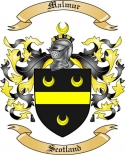 Malmur Family Crest from Scotland