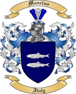 Mancino Family Crest from Italy