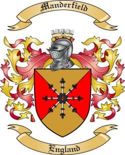 Manderfield Family Crest from England