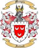 Mangin Family Crest from Ireland