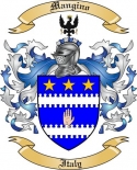 Mangino Family Crest from Italy