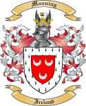 Manning Family Crest from Ireland