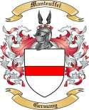 Manteuffel Family Crest from Germany