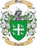 Mapps Family Crest from England