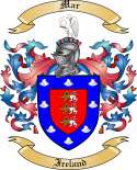 Mar Family Crest from Ireland