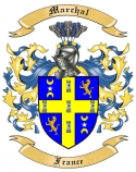 Marchal Family Crest from France