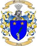 Marchessi Family Crest from Italy