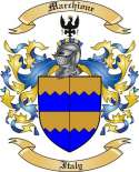 Marchione Family Crest from Italy