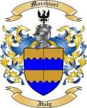 Marchiori Family Crest from Italy