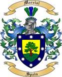 Marcial Family Crest from Spain