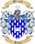 Marcotte Family Crest from France