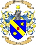 Marcozzi Family Crest from Italy