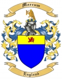 Marcum Family Crest from England