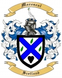 Marescal Family Crest from Scotland
