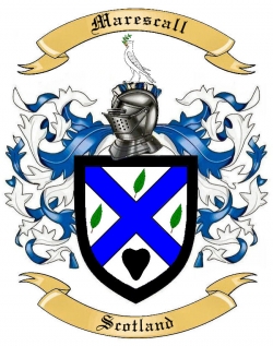 Marescall Family Crest from Scotland