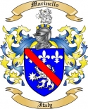 Marinello Family Crest from Italy