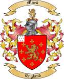 Mark Family Crest from England