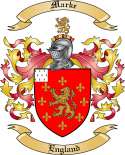 Marke Family Crest from England