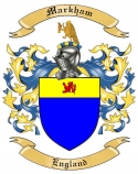 Markham Family Crest from England