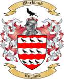 Markland Family Crest from England