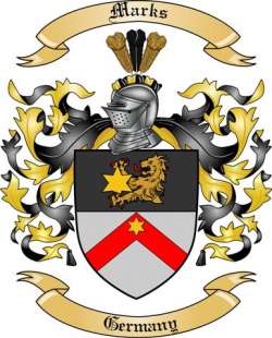 Marks Family Crest from Germany2