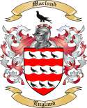 Marland Family Crest from England