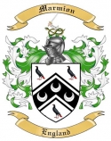 Marmion Family Crest from England