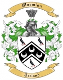 Marmion Family Crest from Ireland