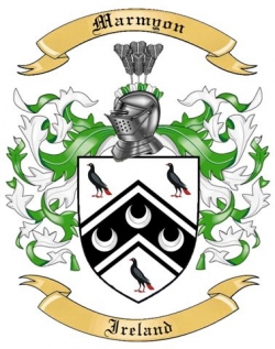 Marmyon Family Crest from Ireland