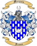 Marques Family Crest from France