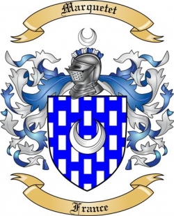 Marquetet Family Crest from France